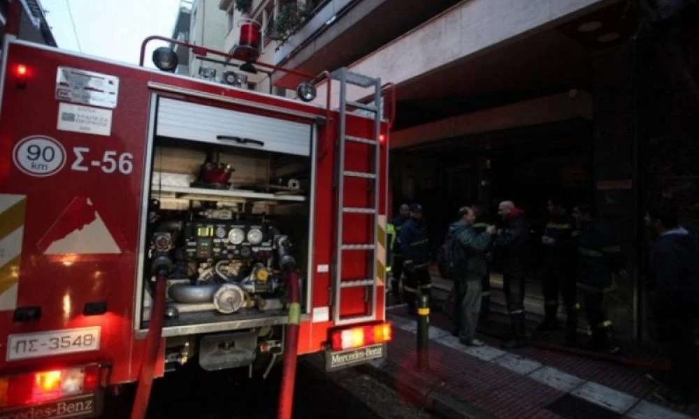 Στις φλόγες τυλίχθηκε διαμέρισμα στην Ξηροκρήνη Θεσσαλονίκης
